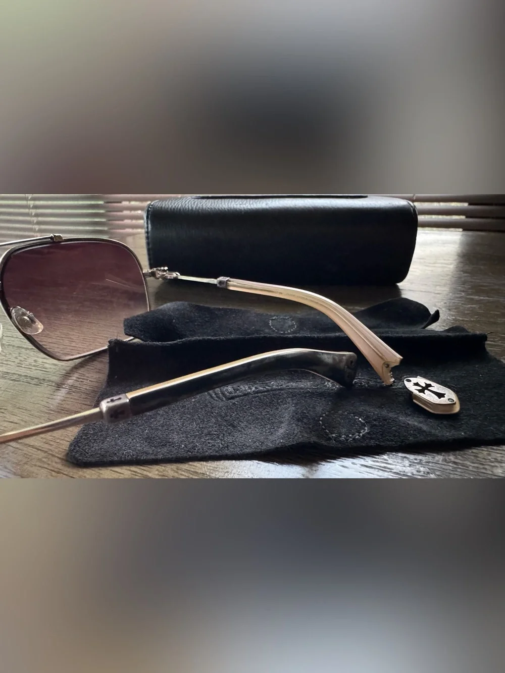 Chrome Hearts Quickie Sunglasses - READ DESCRIPTION